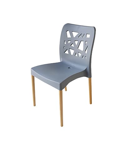 Silla gris