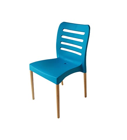 Silla turquesa