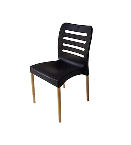 Silla negra