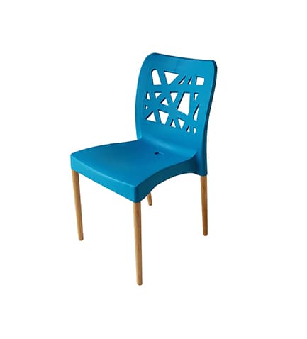 Silla turquesa