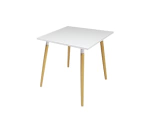 Mesa patas madera Kaunas blanca